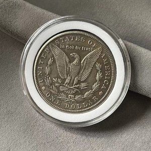 1881CC Morgan silver coin dollar